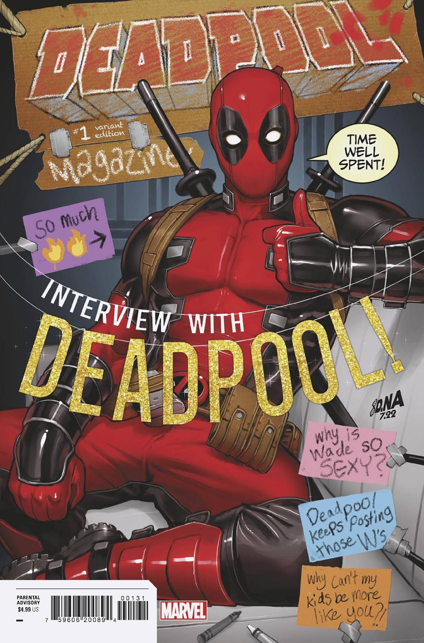 Buy Pop! Comic Covers Deadpool: World's Greatest Comic Magazine #1