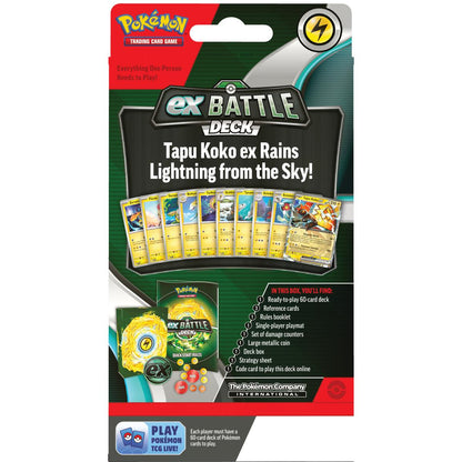 Pokémon TCG: Tapu Koko ex Battle Deck