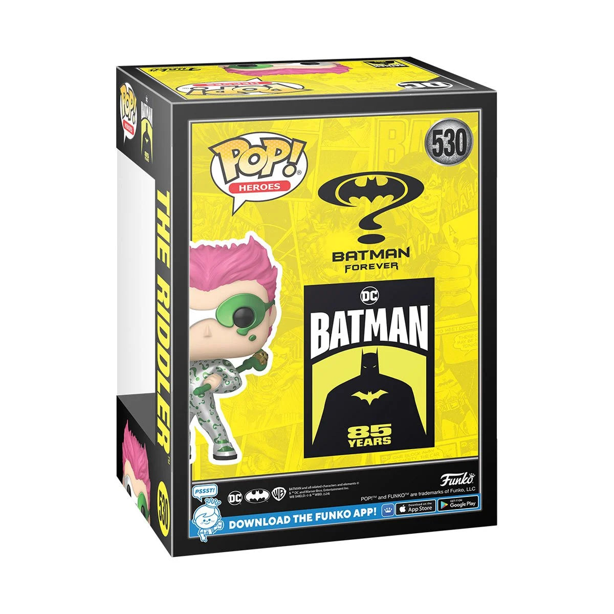 Funko Pop! Heroes: Batman Forever - The Riddler Metallic #530