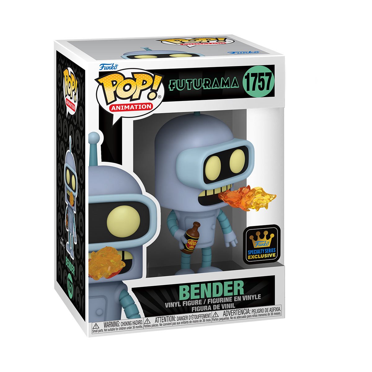 Funko Pop! Animation: Futurama - Bender #1757 (Specialty Series)