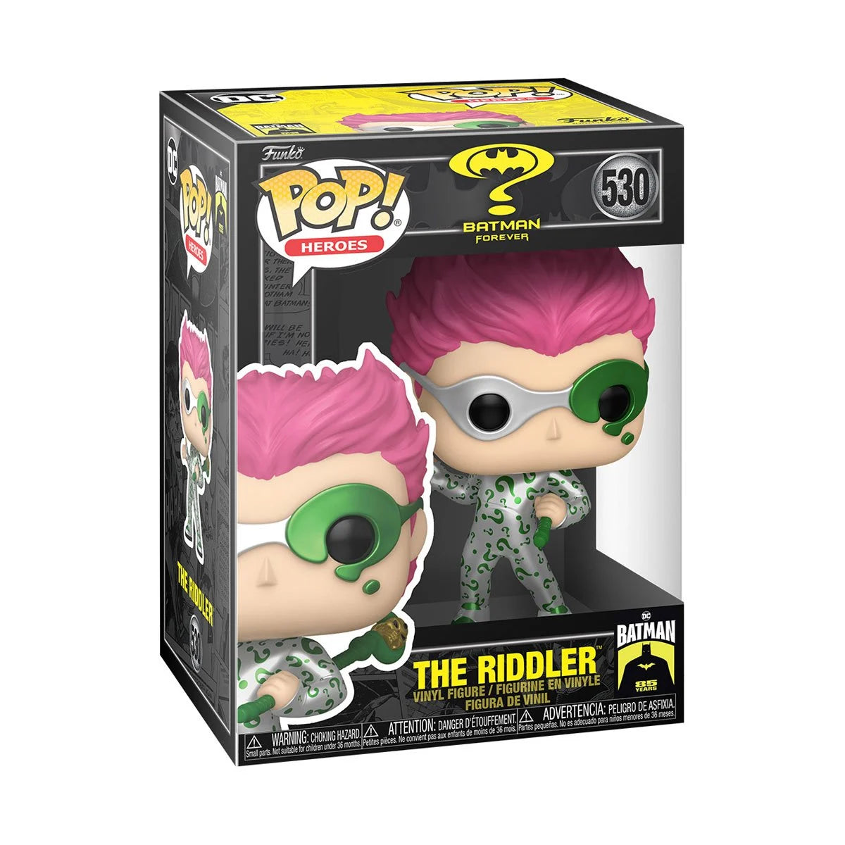 Funko Pop! Heroes: Batman Forever - The Riddler Metallic #530