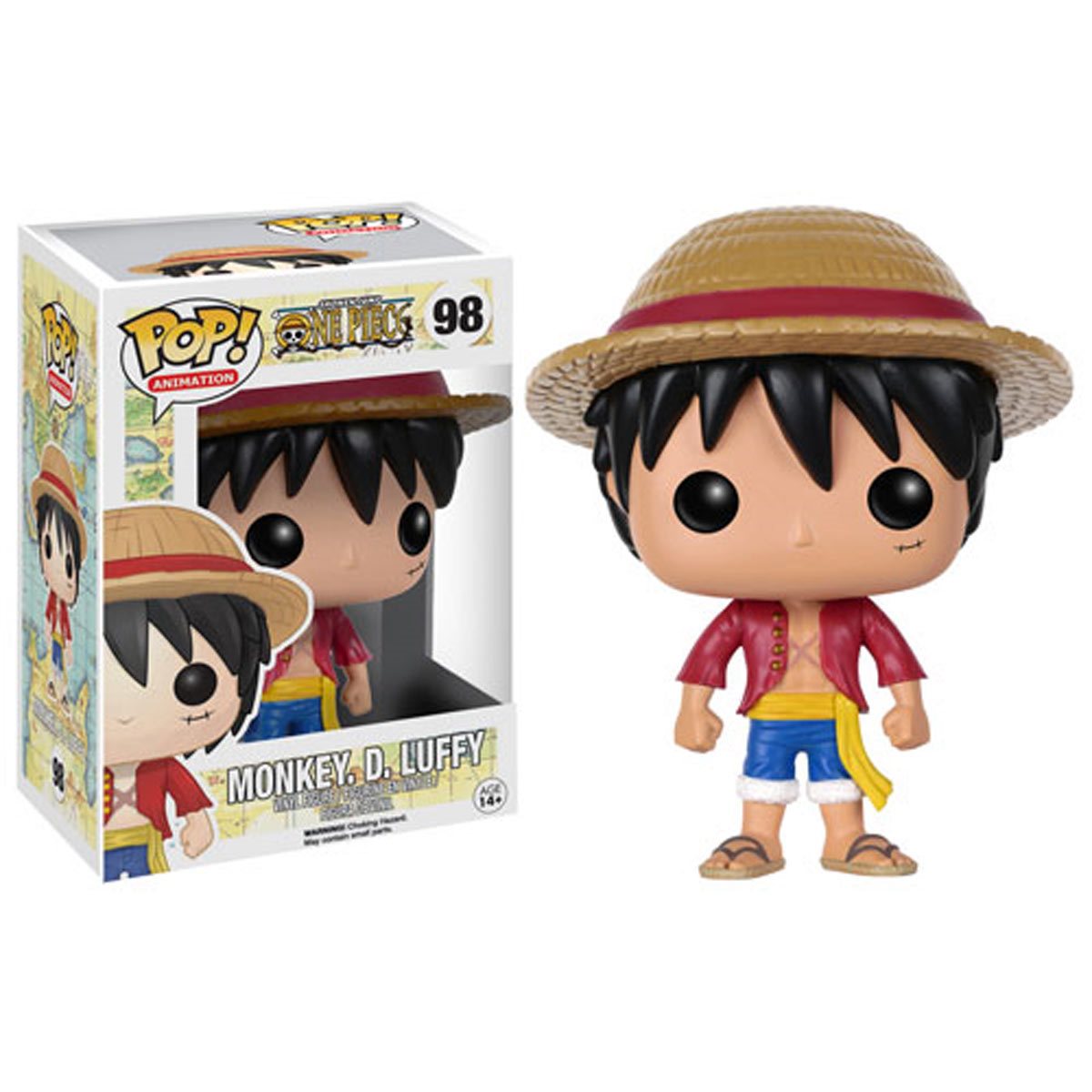 Funko Pop! Animation: One Piece - Monkey D. Luffy #98