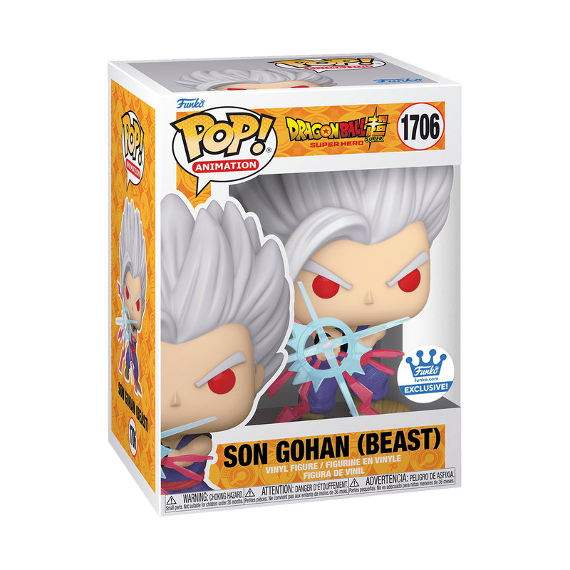 Funko Pop! Animation: Dragon Ball Super - Super Hero - Son Gohan (Beast) #1706