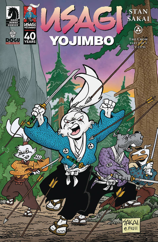 Usagi Yojimbo Crow, Issue #5 CVR A SAKAI