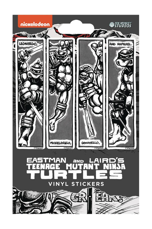 Teenage Mutant Ninja Turtles (TMNT) - Classic Comic: Panels - Vinyl Sticker