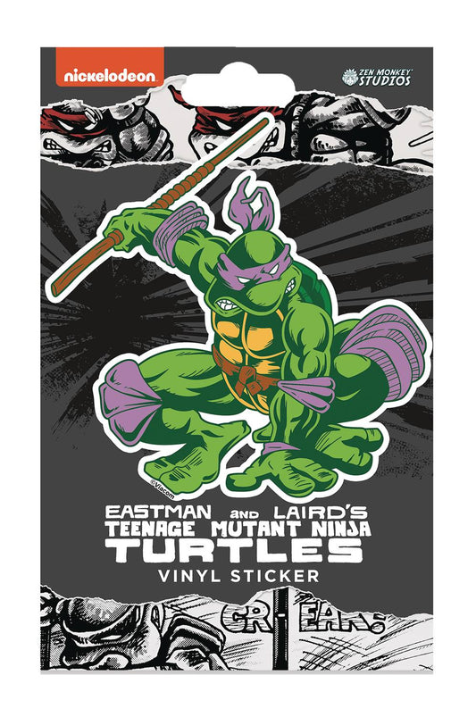 Teenage Mutant Ninja Turtles (TMNT) - Classic Comic: Donatello - Vinyl Sticker