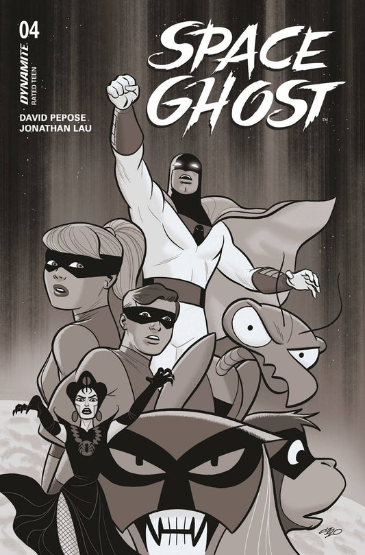 Space Ghost, Issue #4 Cover I 1:20