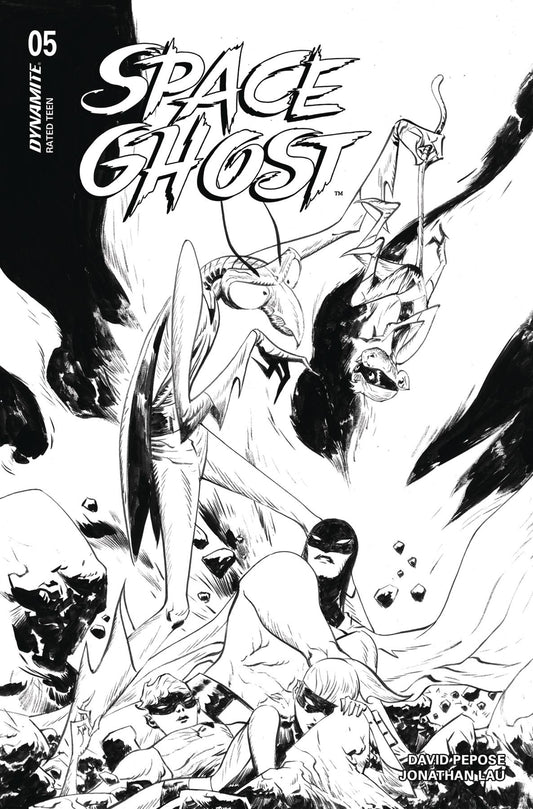 Space Ghost, Issue #5 CVR H 15 COPY INCV LEE LINE ART