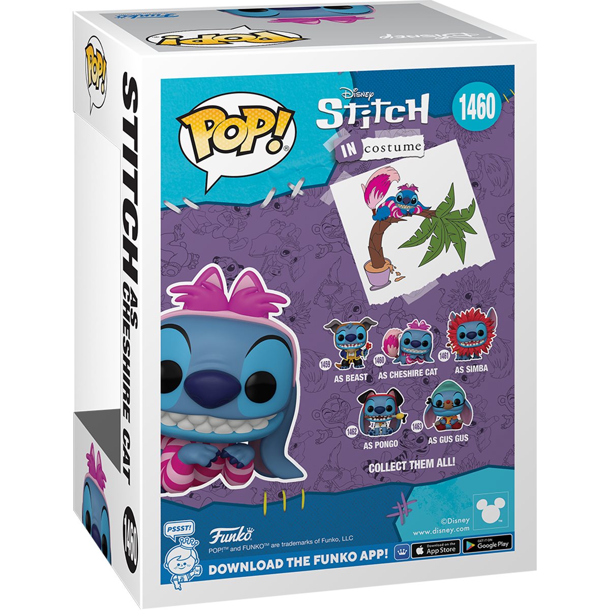 Funko Pop! Disney: Lilo & Stitch - Cheshire Cat Stitch #1460