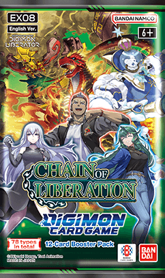 Digimon TCG: Chain of Liberation Booster Display (24) (EX-08)