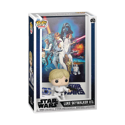 Funko Pop! Movie Posters - Star Wars - A New Hope (Luke Skywalker with R2-D2) #02