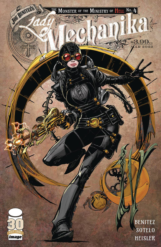 Lady Mechanika: The Monster of the Ministry of Hell, Issue #4 (of 4) CVR A