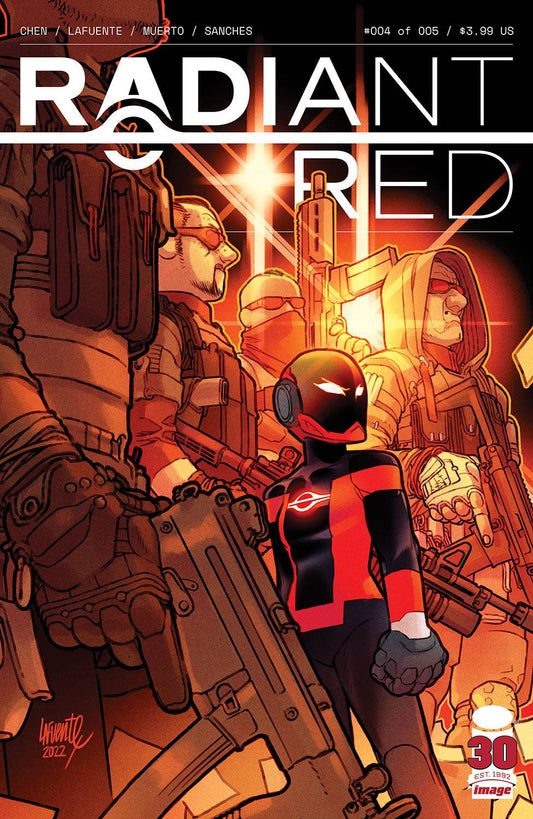 Radiant Red, Issue #4 (of 5) CVR A Lafuente & Muerto