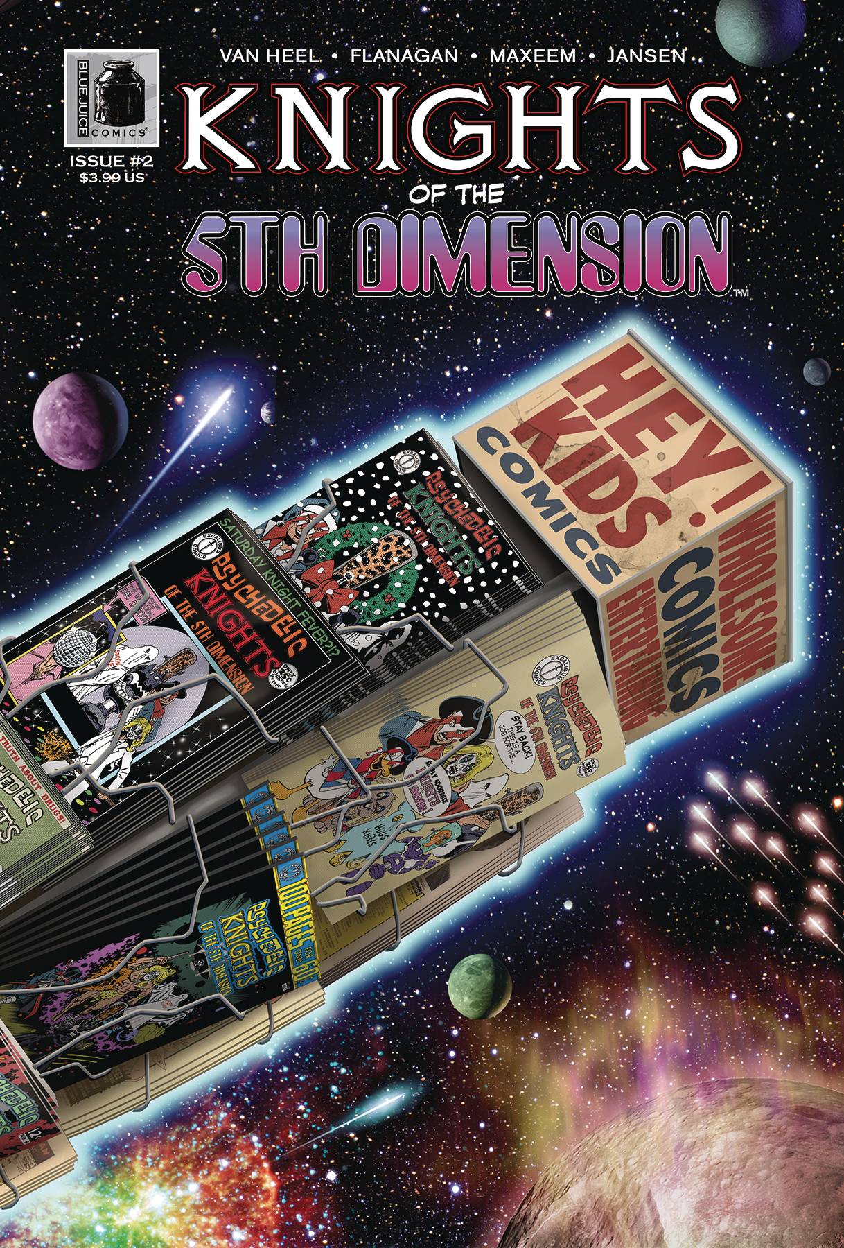 Knights of the Fifth Dimension, Issue #2 (of 4)